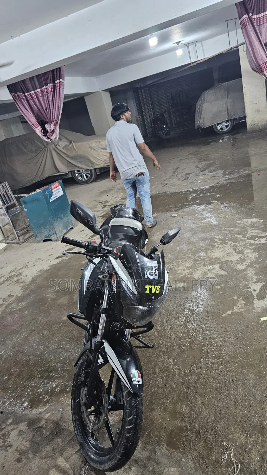 TVS Apache RTR 160 2V 2012 Black