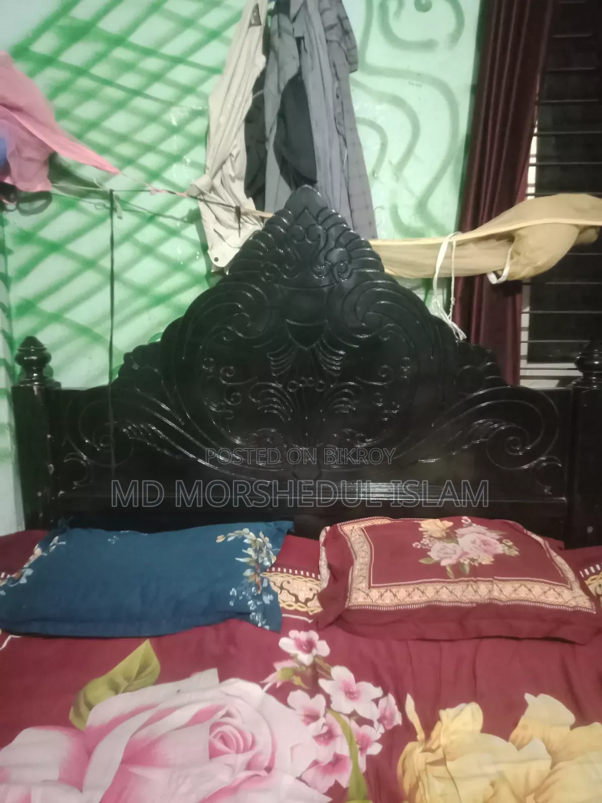 Partex Wooden Bed