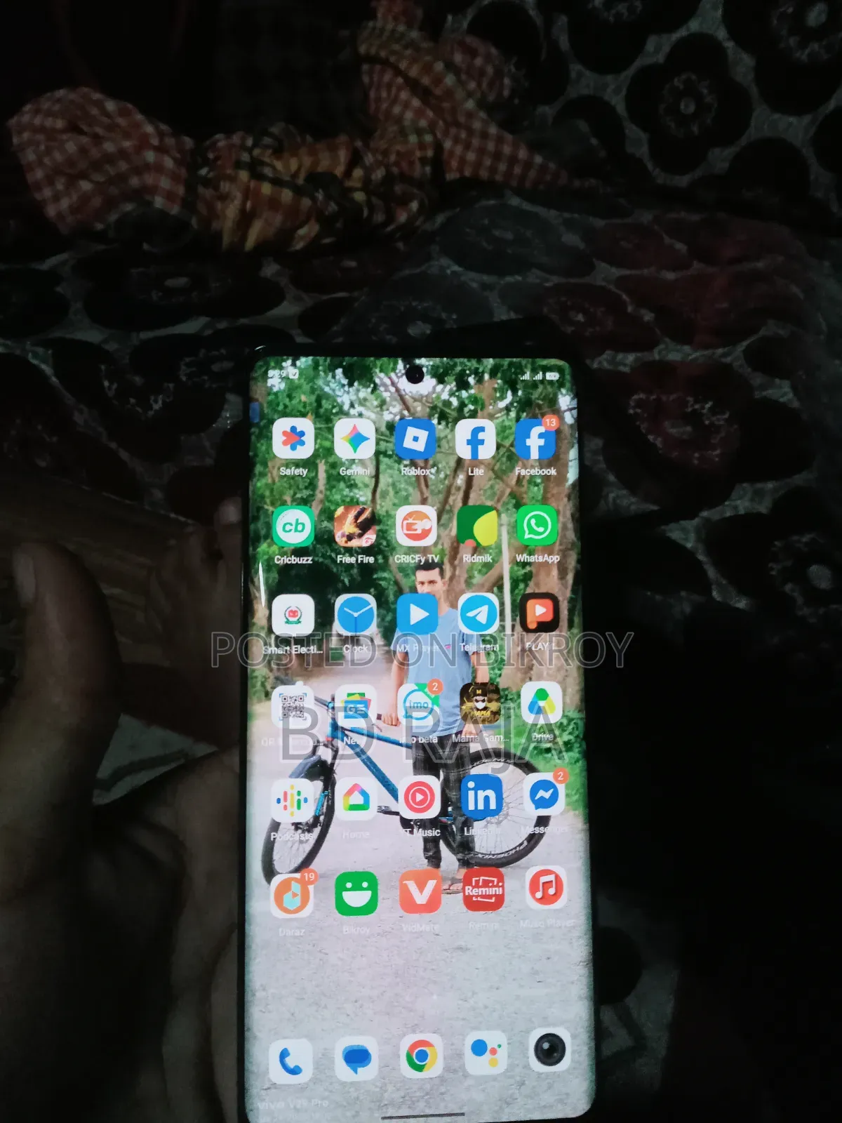 Vivo V29e 5G 256 GB Black