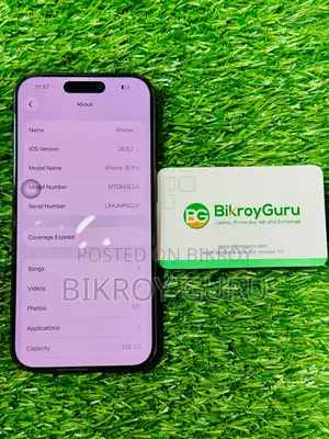 Apple iPhone 15 Pro 128 GB Black