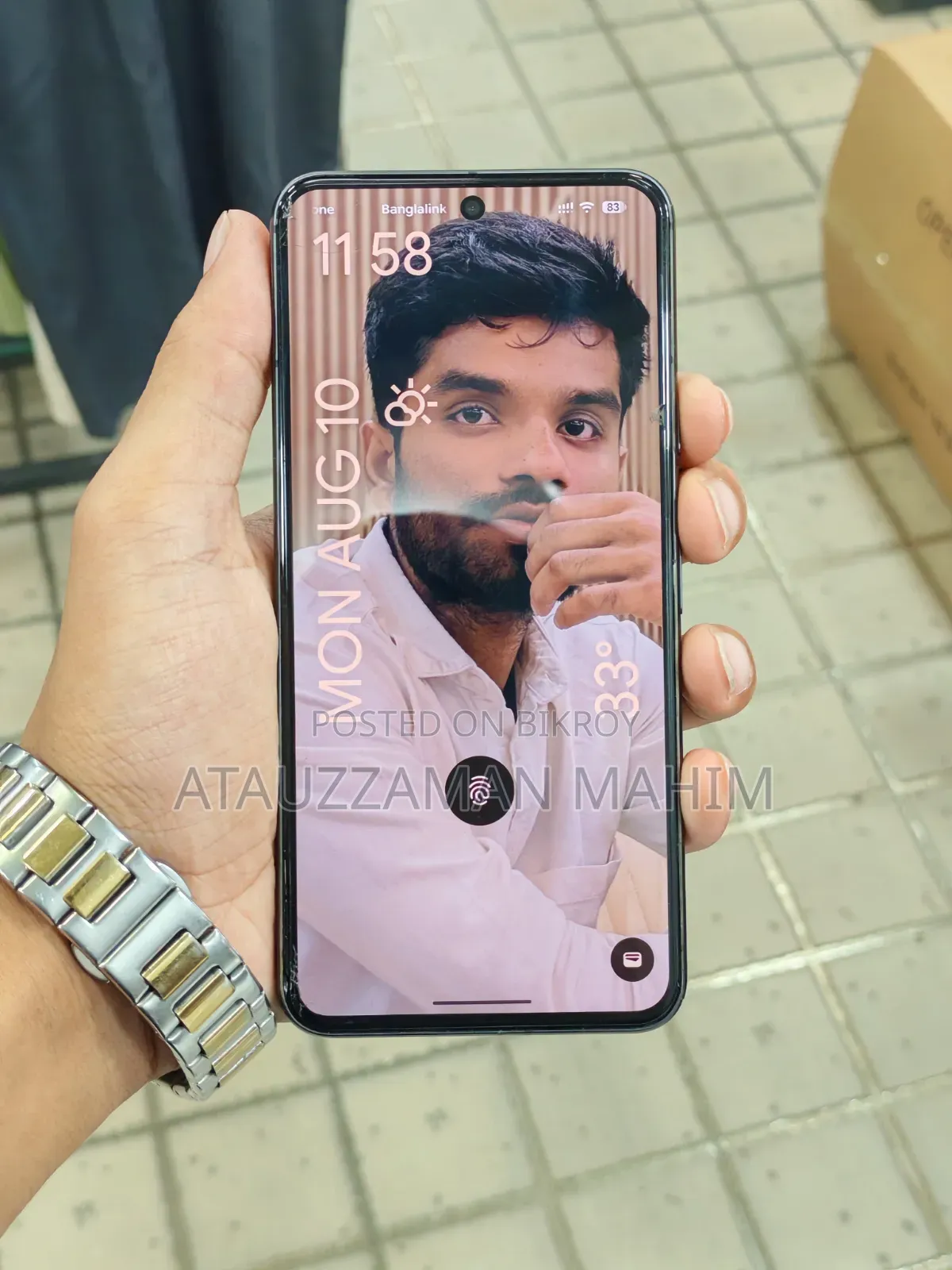 গুগল পিক্সেল ৮ ১২৮ জিবি কালো