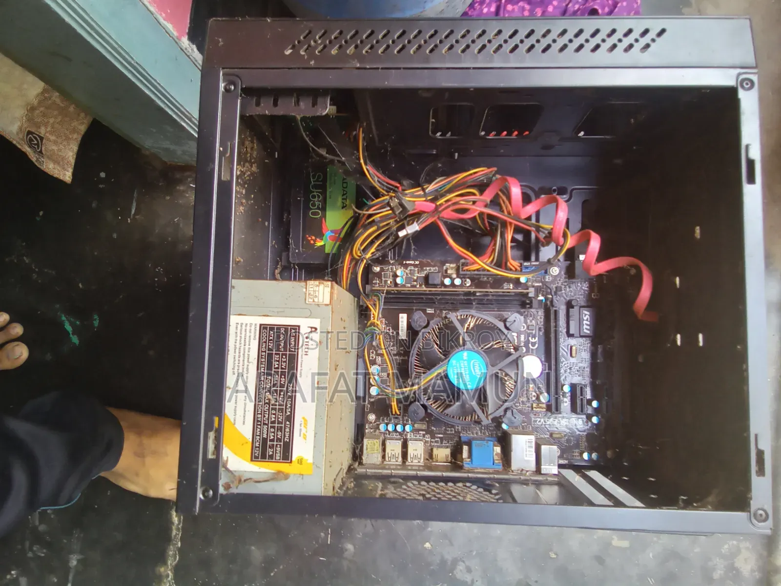 Desktop Computer MSI 4GB RAM Intel Pentium SSD 16GB