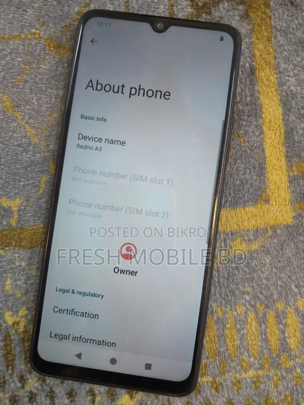 Xiaomi Redmi A3 128 GB Red