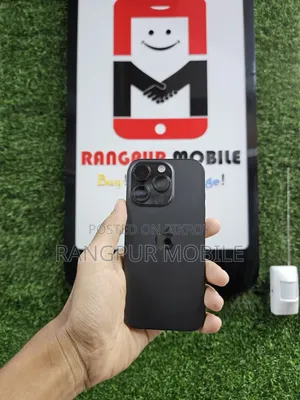 অ্যাপল আইফোন ১৬ প্রো ৫১২ জিবি ব্ল্যাক