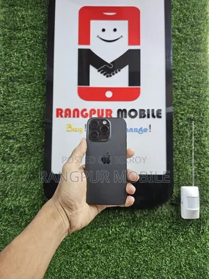 অ্যাপল আইফোন ১৬ প্রো ৫১২ জিবি ব্ল্যাক