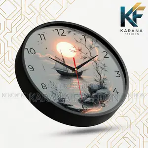 KARANA FASHION 12-Inch (KW-45) Scenic Art Wall Clock