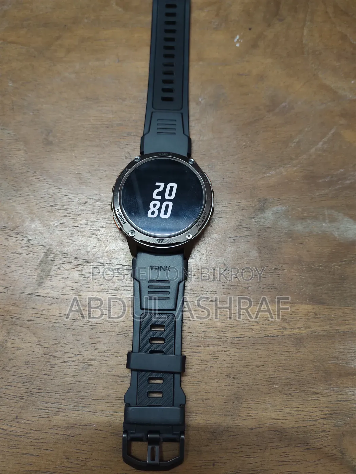 KOSPET TANK T3 Military-Grade Smartwatch – Black