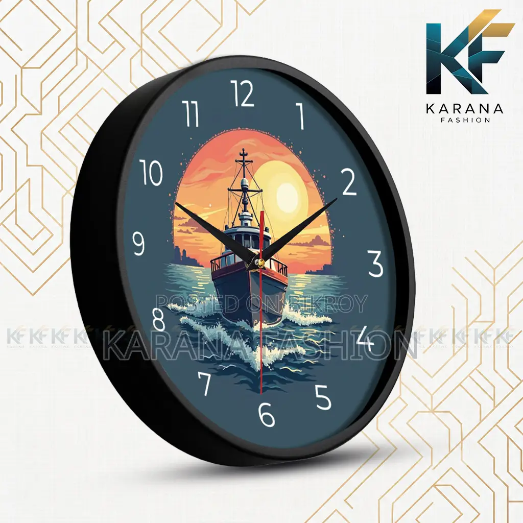 Karana Fashion (KW-46) Premium 12-Inch Decorative Wall Clock
