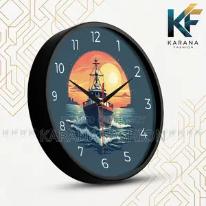 Karana Fashion (KW-46) Premium 12-Inch Decorative Wall Clock