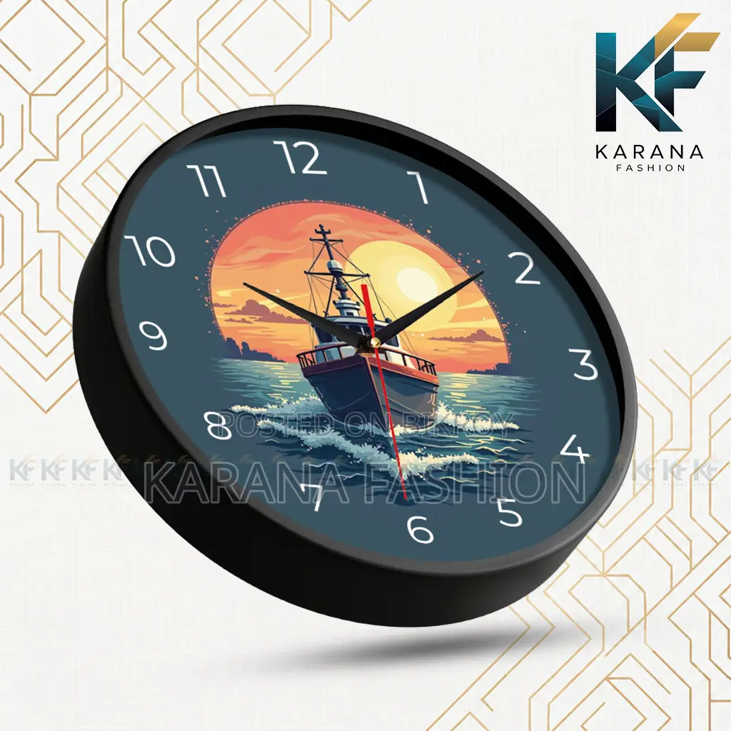 Karana Fashion (KW-46) Premium 12-Inch Decorative Wall Clock