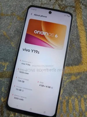ভিভো ওয়াই১৯এস ১২৮ জিবি