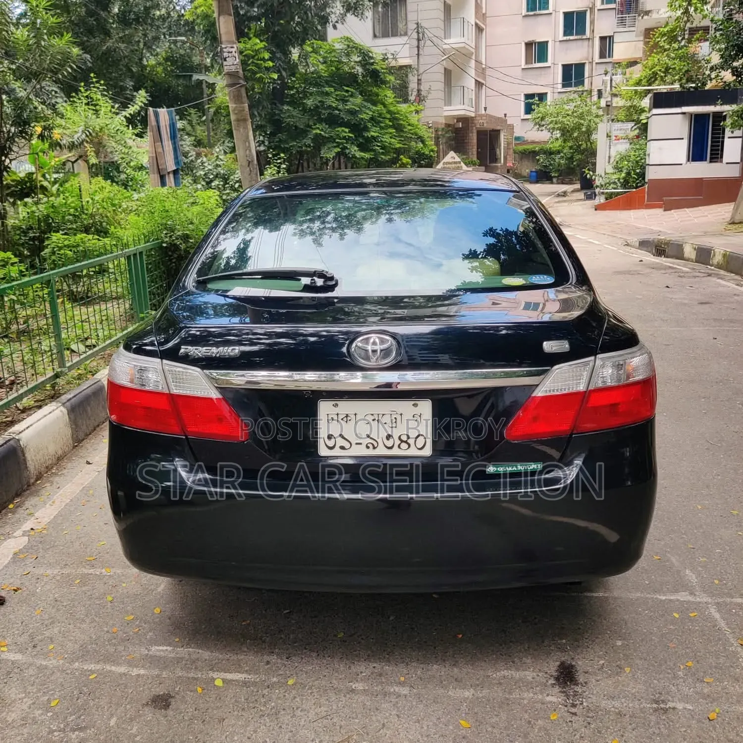 টয়োটা প্রিমিও ২০০৯ কালো