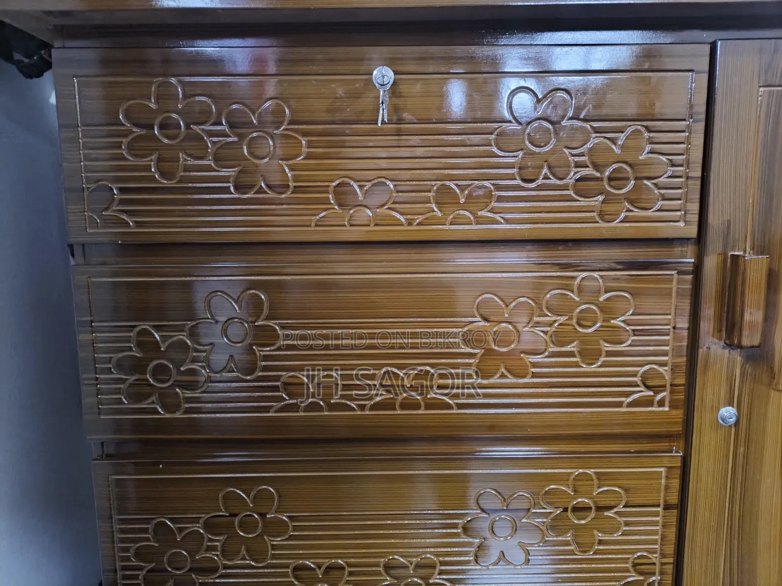 Malaysian Wooden Wardrobe