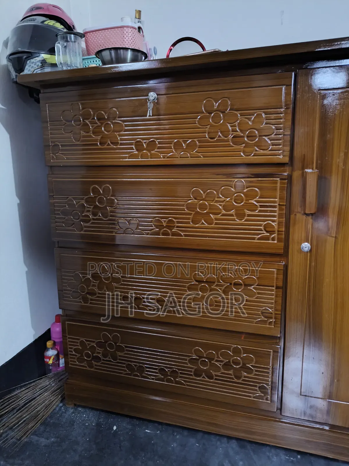 Malaysian Wooden Wardrobe