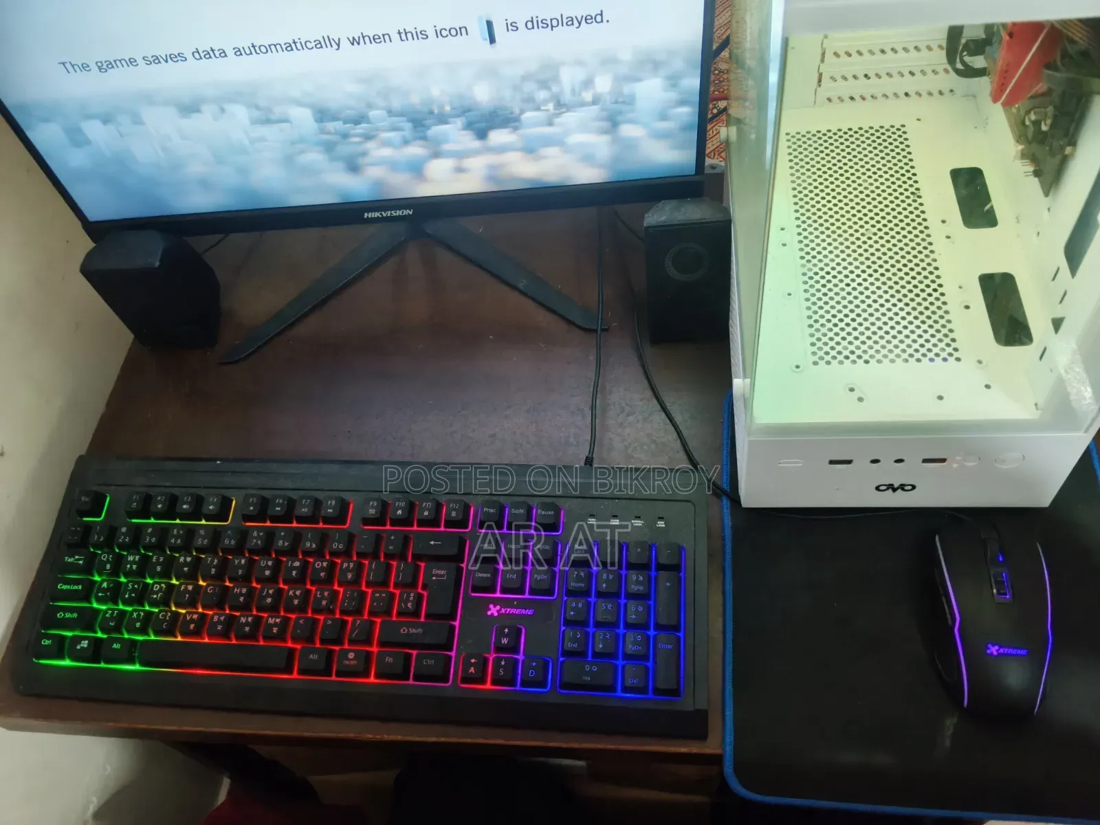 Desktop Computer 8GB Intel Core I5 HDD+SSD 500GB
