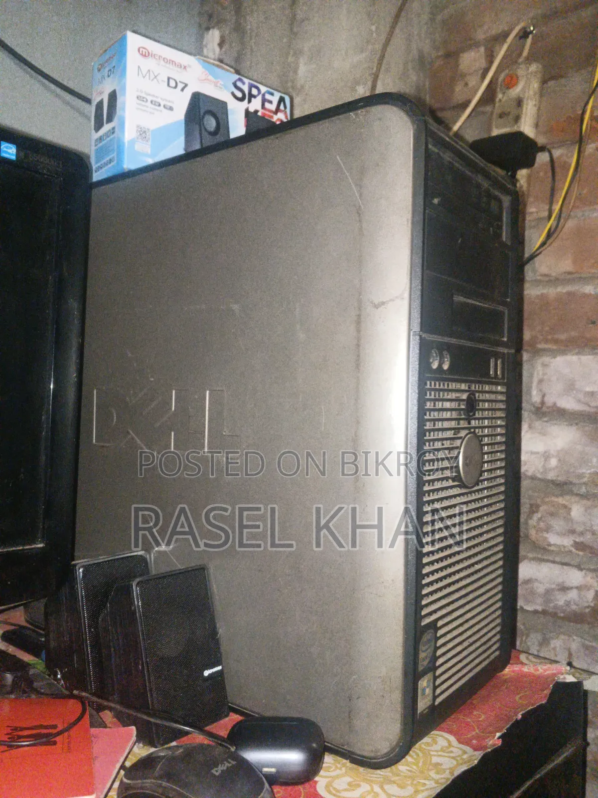 Desktop Computer Dell OptiPlex 380 4GB Intel Core 2 Duo HDD+SSD 500GB