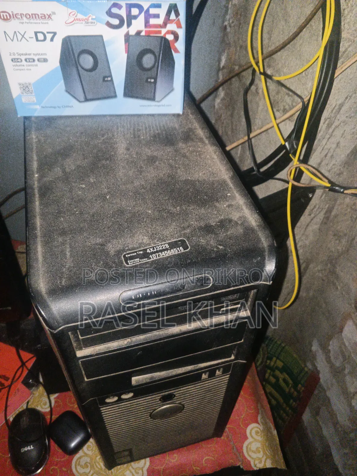Desktop Computer Dell OptiPlex 380 4GB Intel Core 2 Duo HDD+SSD 500GB