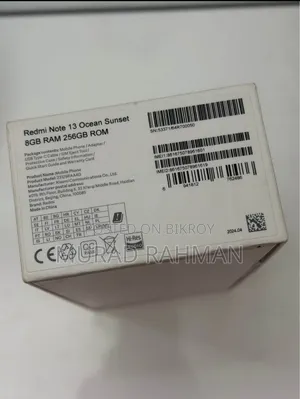 শাওমি রেডমি নোট ১৩ ২৫৬ জিবি গোল্ড