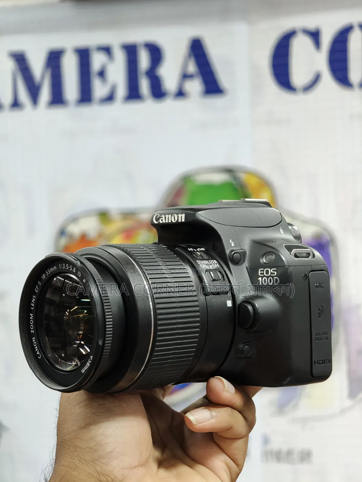 Canon 100d+18-55mm Lens