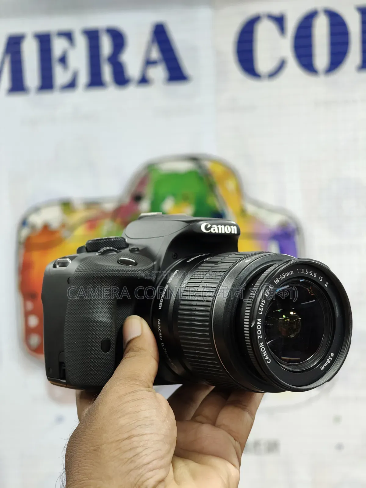 Canon 100d+18-55mm Lens
