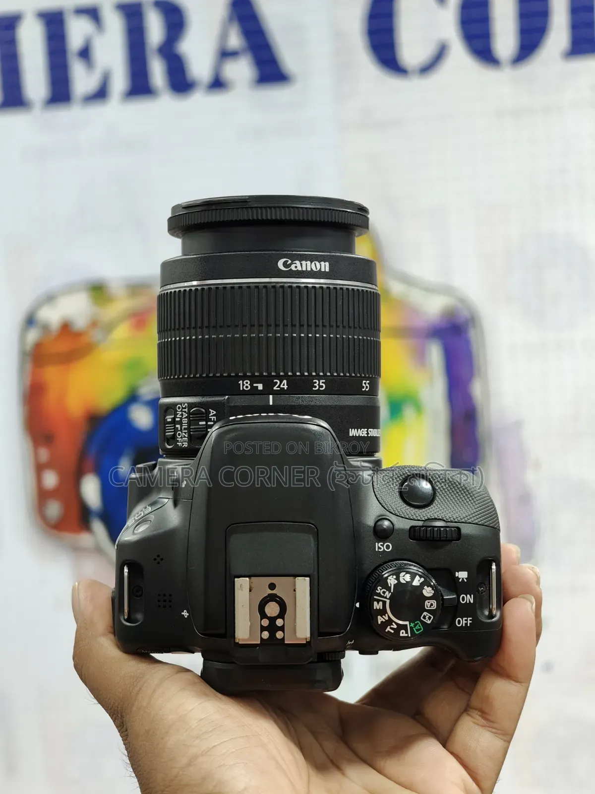 Canon 100d+18-55mm Lens