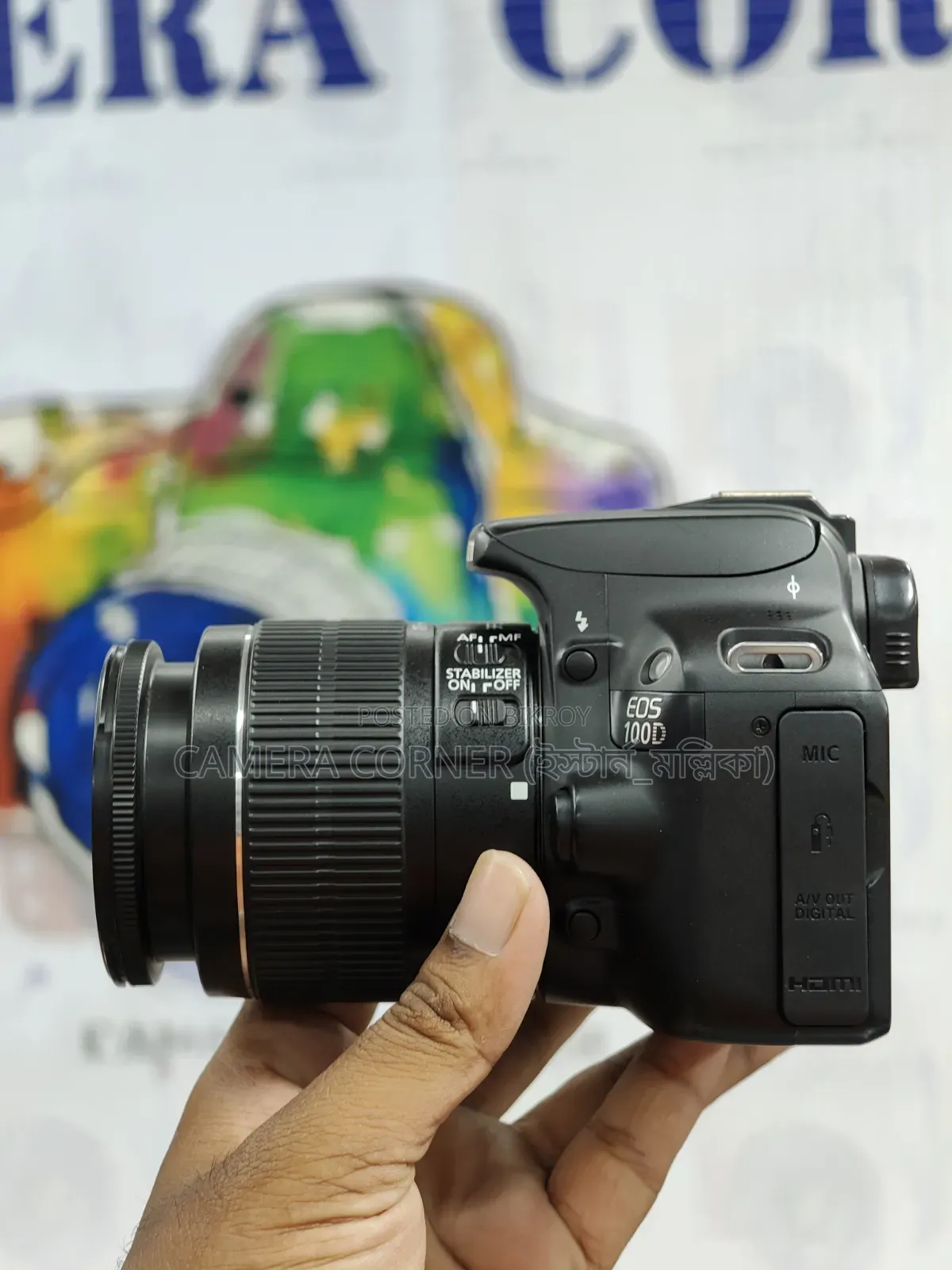 Canon 100d+18-55mm Lens
