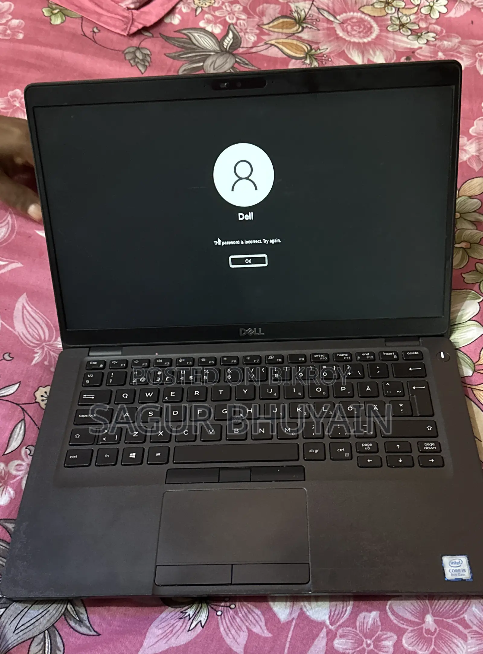 Laptop Dell Latitude 5400 8GB Intel Core i5 HDD+SSD 512GB
