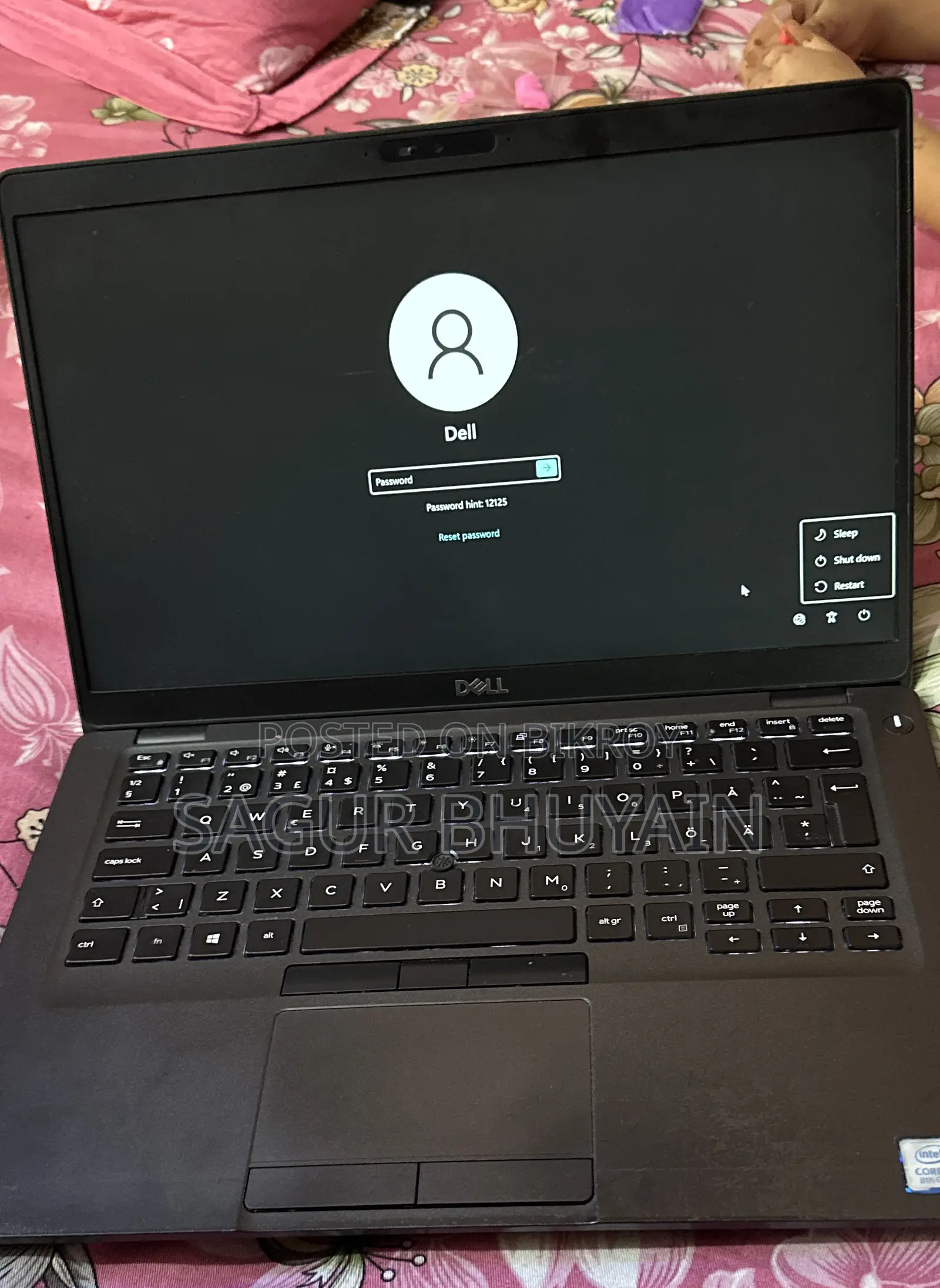 Laptop Dell Latitude 5400 8GB Intel Core i5 HDD+SSD 512GB