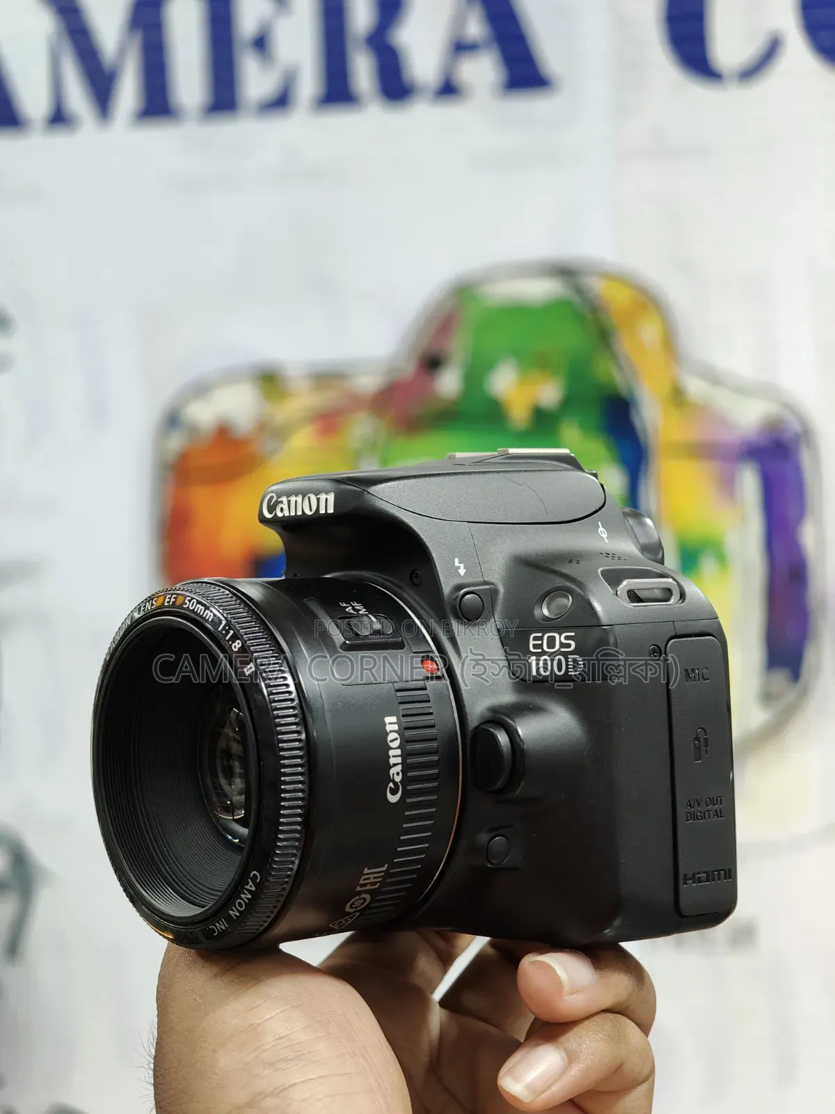 Canon 100D+50mm Is Lens