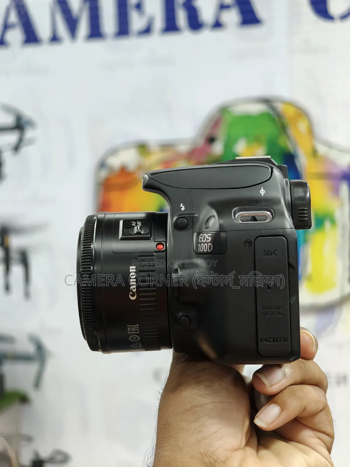 Canon 100D+50mm Is Lens