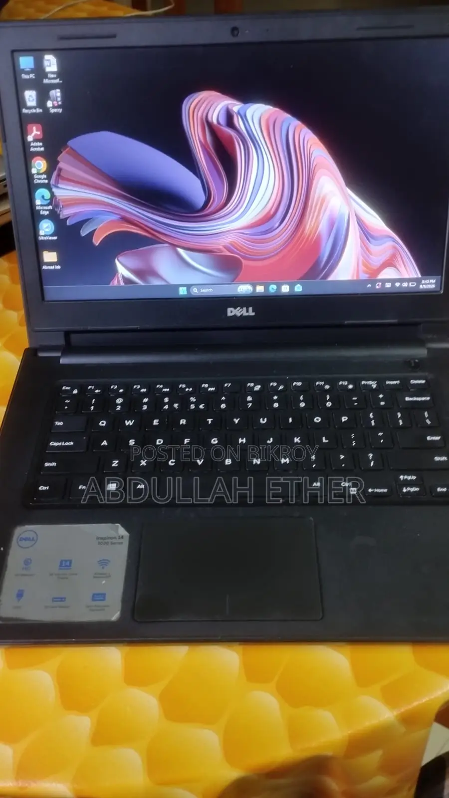 Laptop Dell Inspiron 14 8GB Intel Core I5 HDD+SSD 1TB