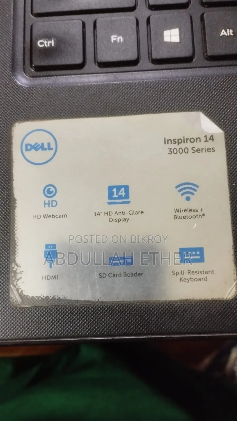 Laptop Dell Inspiron 14 8GB Intel Core I5 HDD+SSD 1TB