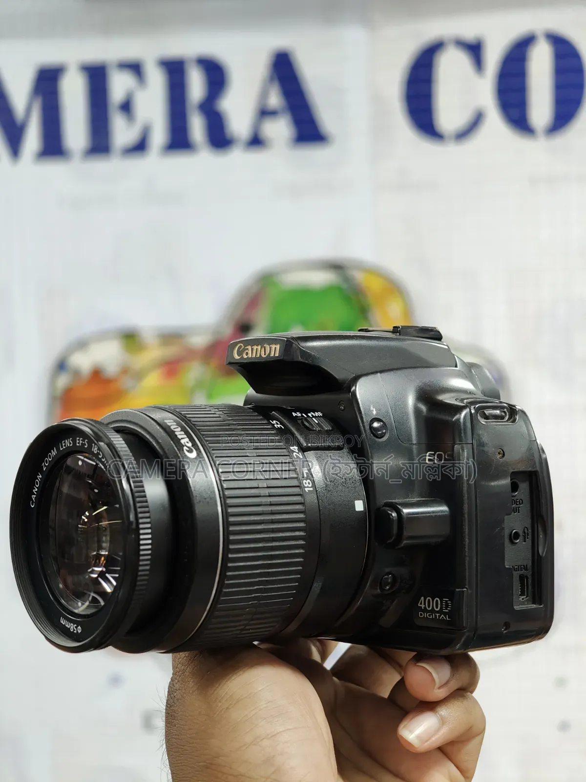 Canon 400D + 18-55mm IS