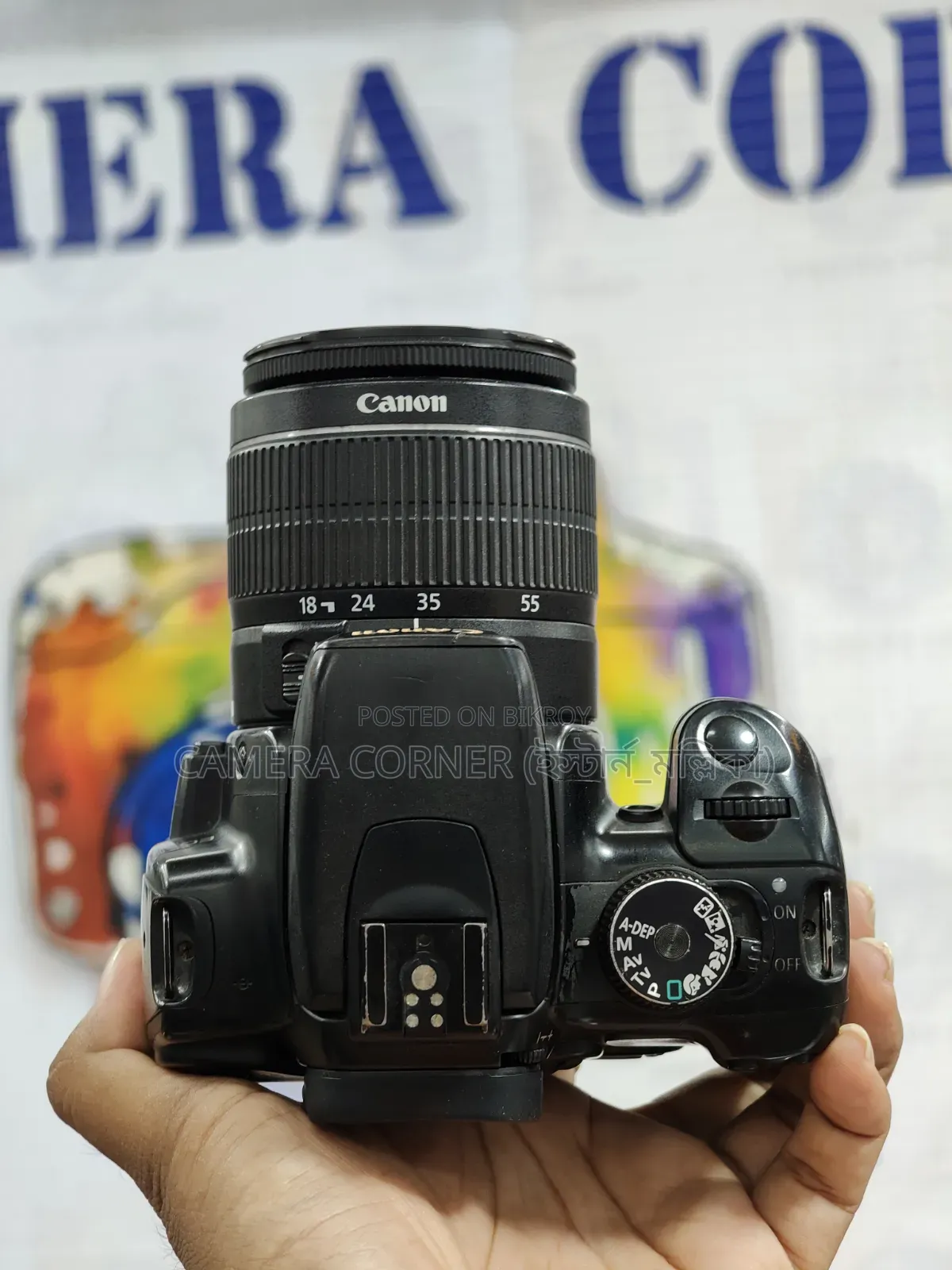 Canon 400D + 18-55mm IS