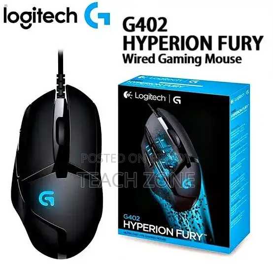Logitech G402 Hyperion Fury Ultra-Fast FPS Gaming Mouse