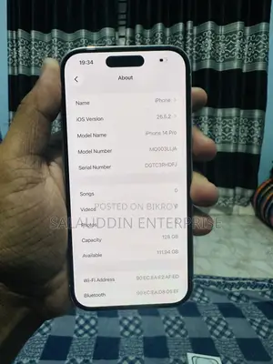 Apple iPhone 14 Pro 128 GB Silver
