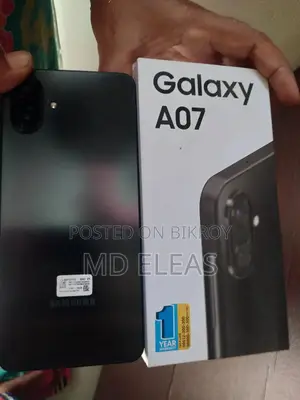 Samsung Galaxy A07 128 GB Black