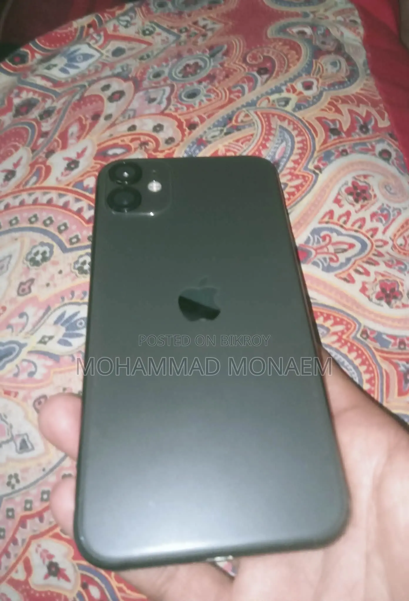 অ্যাপল আইফোন ১১ ২৫৬ জিবি ব্ল্যাক
