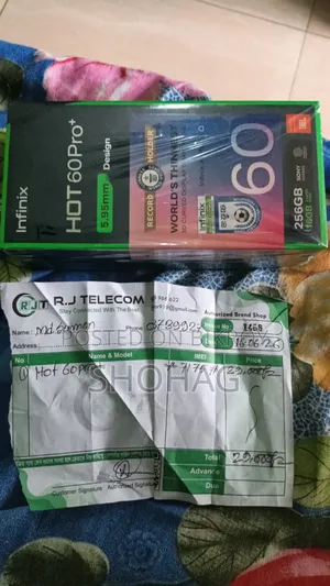 Infinix Hot 60 Pro+ 256 GB White