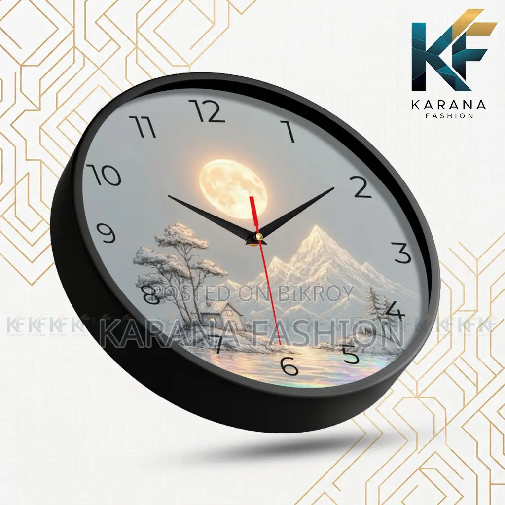 Karana Fashion (KW-50) Premium 12-Inch Decorative Wall Clock