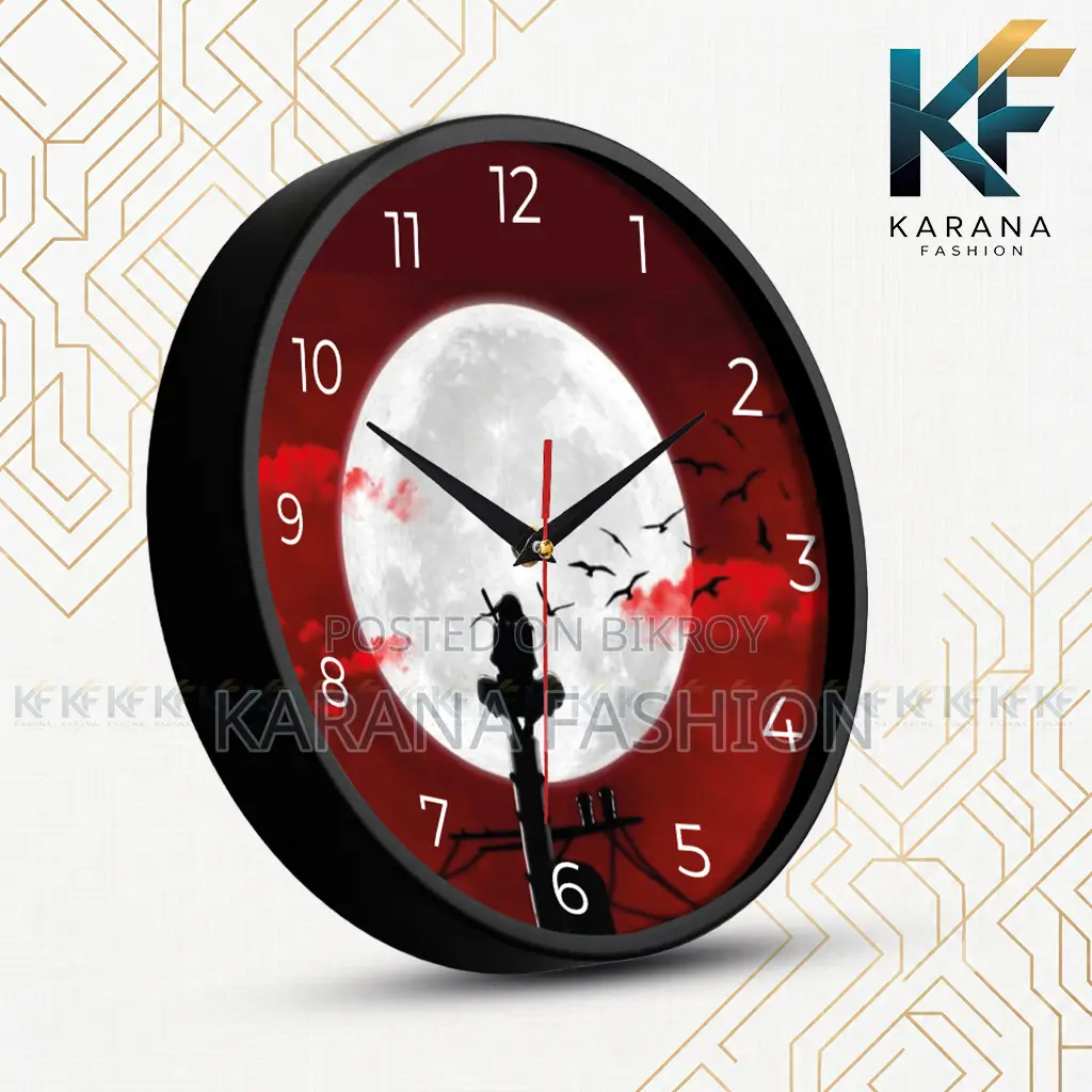 Karana Fashion (KW-51) Premium 12-Inch Anime Inspired Wall Clock