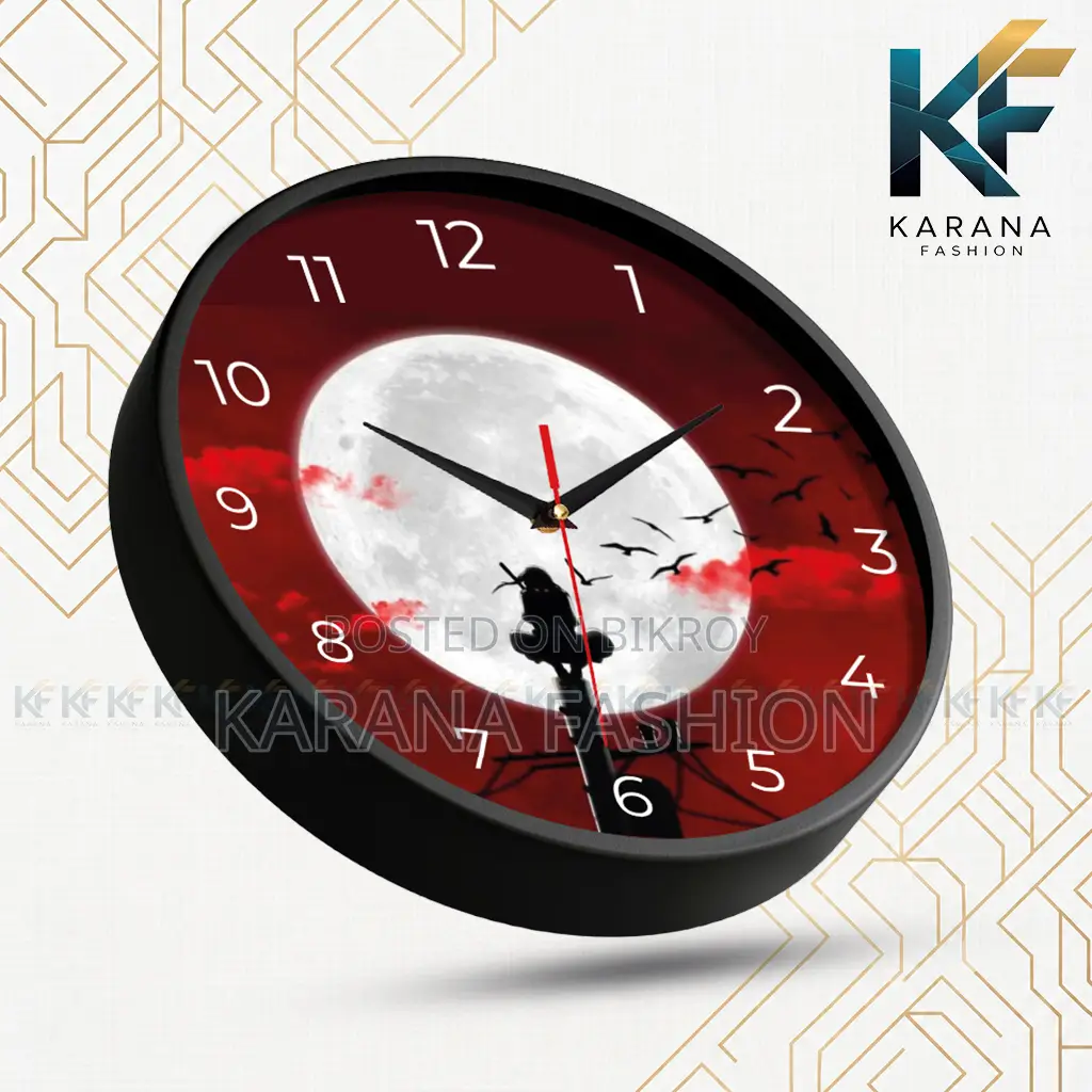 Karana Fashion (KW-51) Premium 12-Inch Anime Inspired Wall Clock