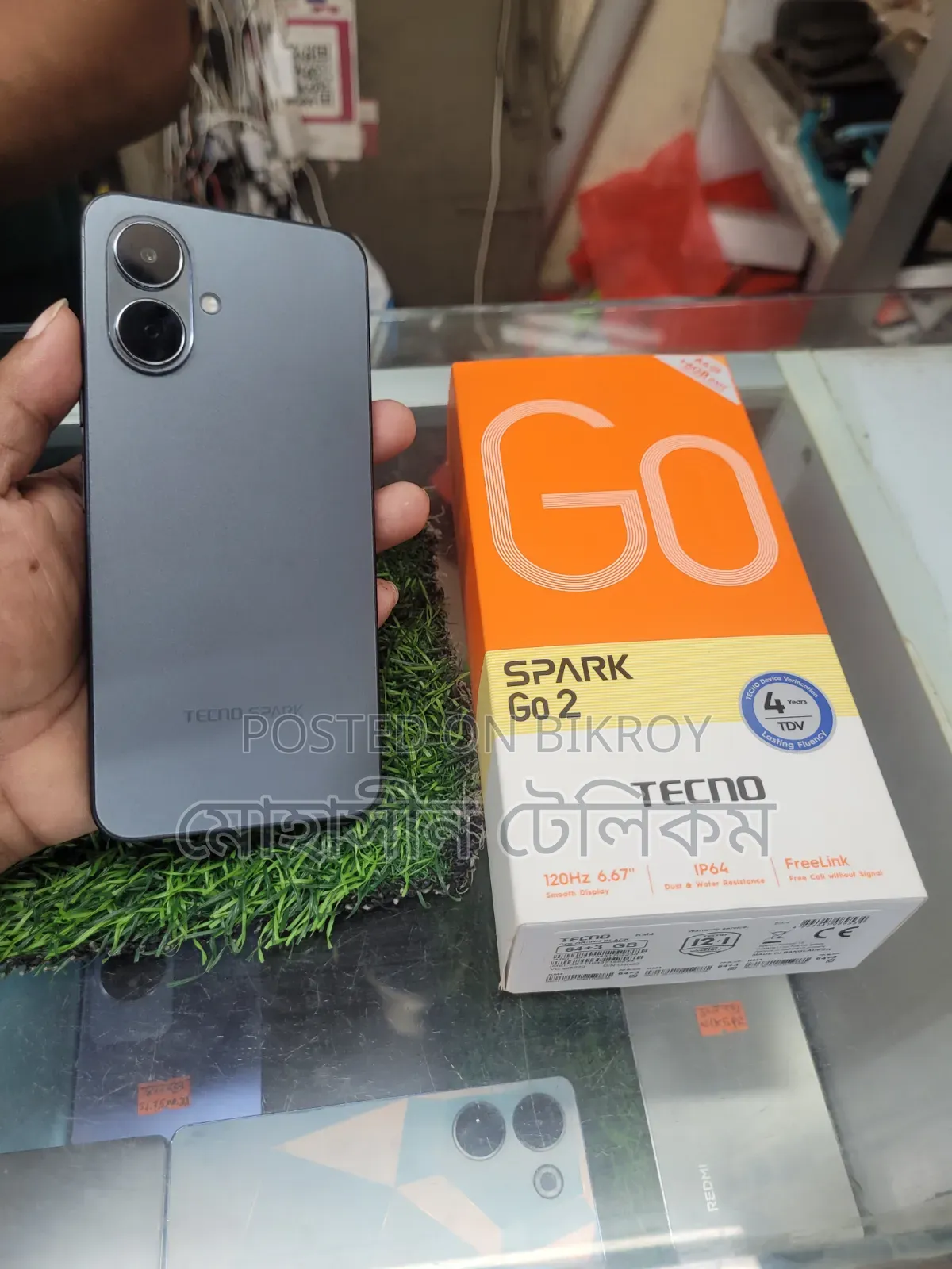টেকনো স্পার্ক গো ৬৪ জিবি ব্ল্যাক