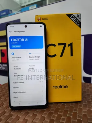Realme C71 128 GB Black