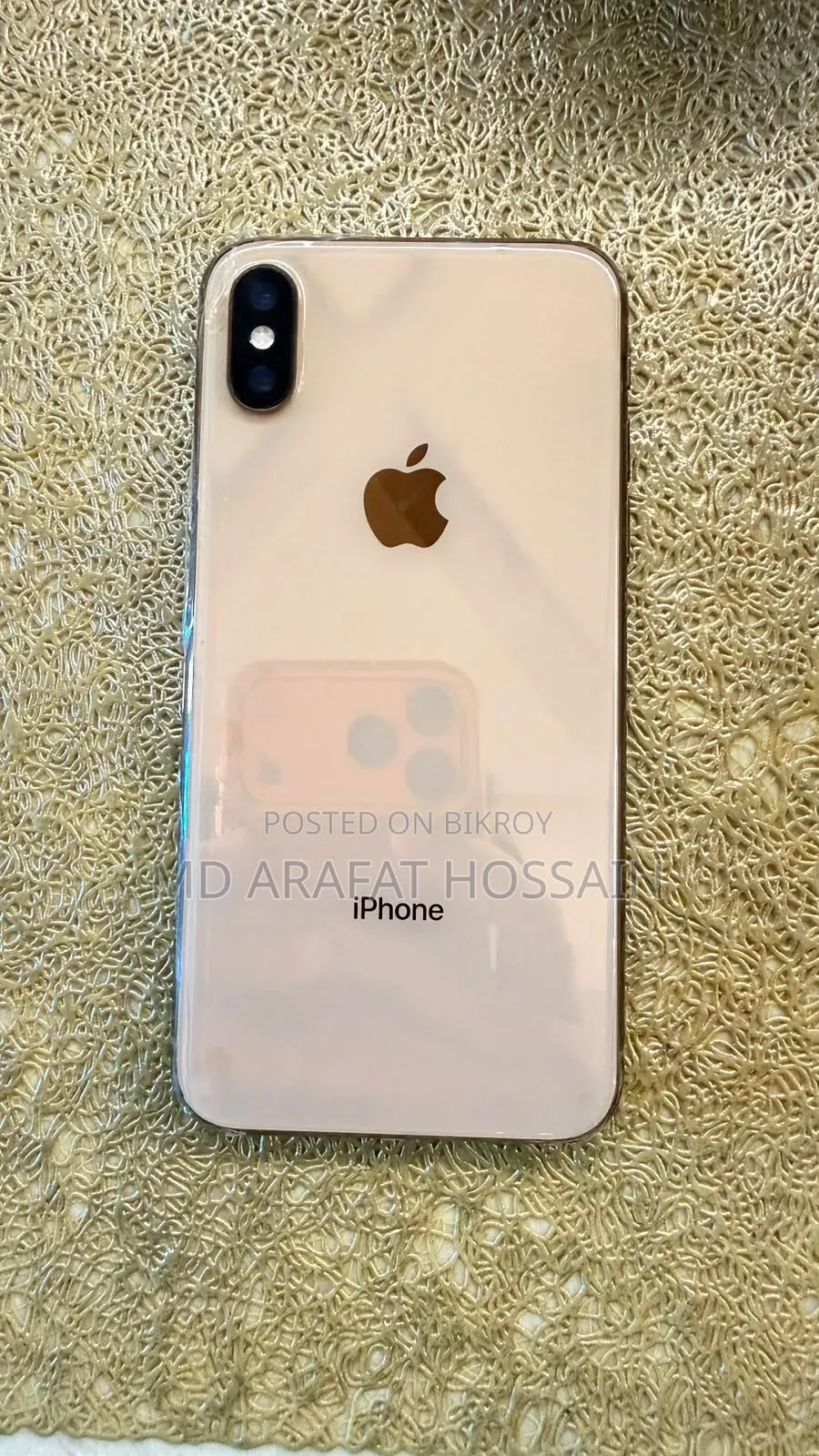 অ্যাপল আইফোন এক্সএস ২৫৬ জিবি রোজ গোল্ড
