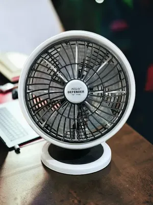 Defender High Speed Moving Heavy Duty Desk Fan - 10 Inch