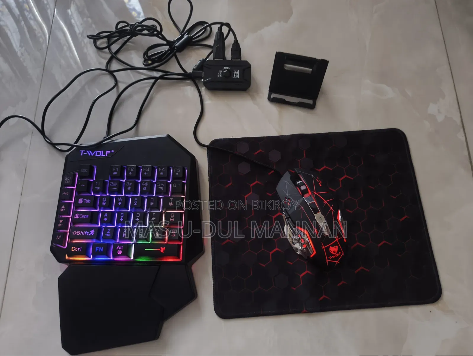 5 in 1 RGB Gaming Keyboard Set