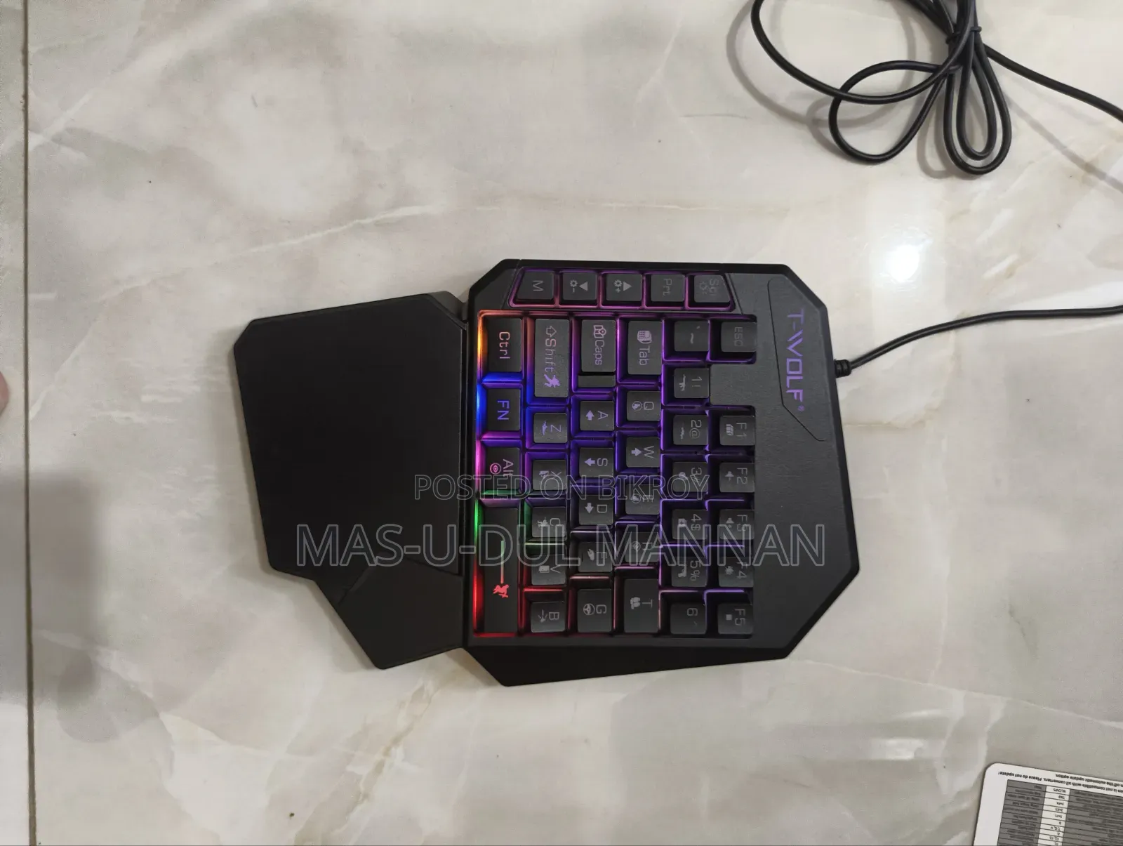 5 in 1 RGB Gaming Keyboard Set
