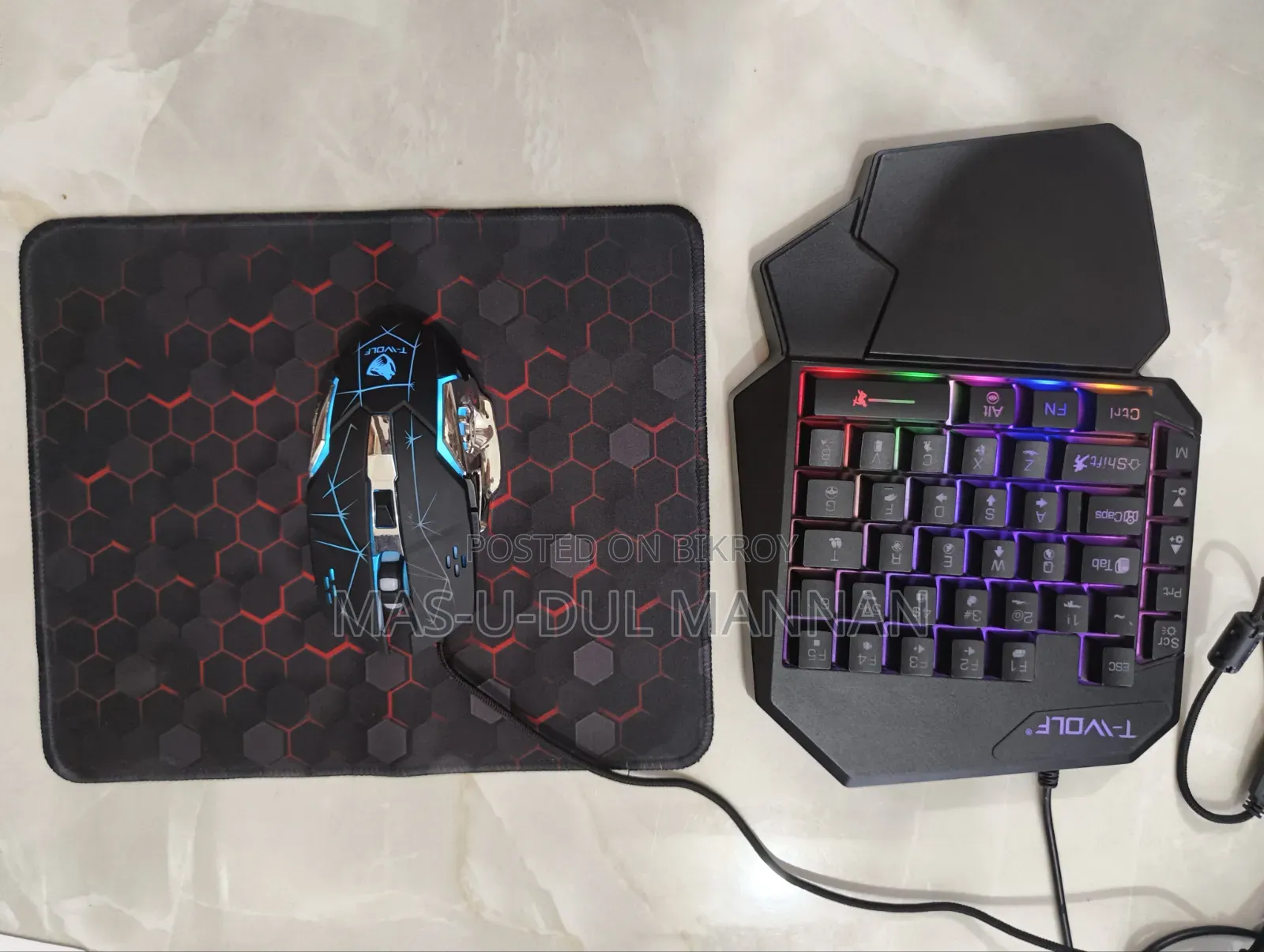 5 in 1 RGB Gaming Keyboard Set