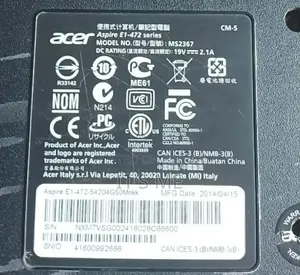 Laptop Acer Aspire E1-472 4GB Intel Core I5 HDD 500GB